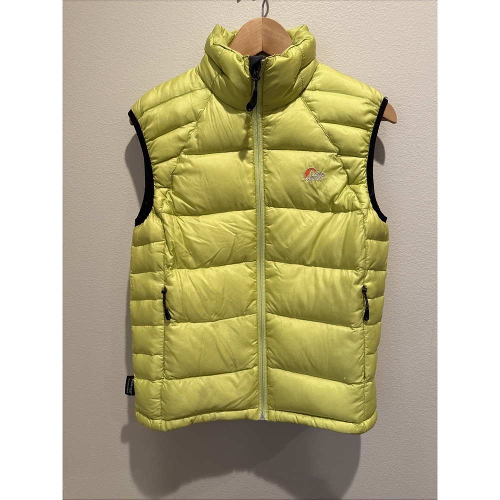 Lowe Alpine Vest Goose Down Women's Medium Puffer‎ Green